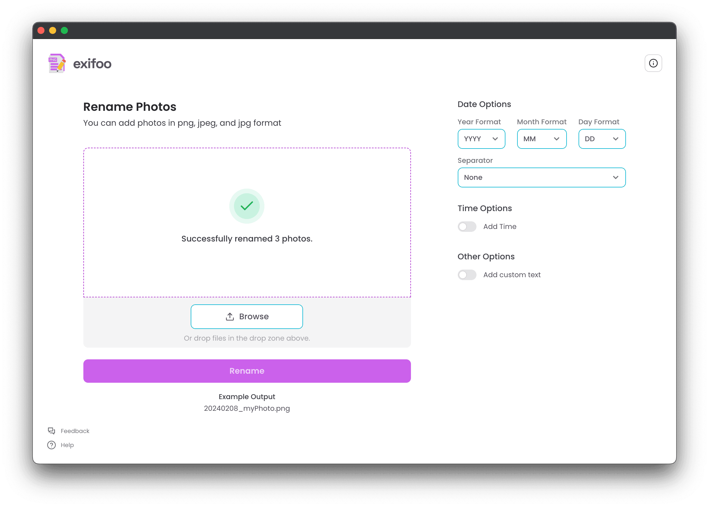 exifoo Preview